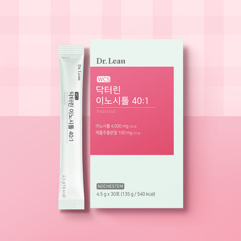 Dr. Lean Inositol 40:1 Myo & D?Chiro Choline & Folic Acid Blend 30 Sachets x 8 (8?Month Supply)