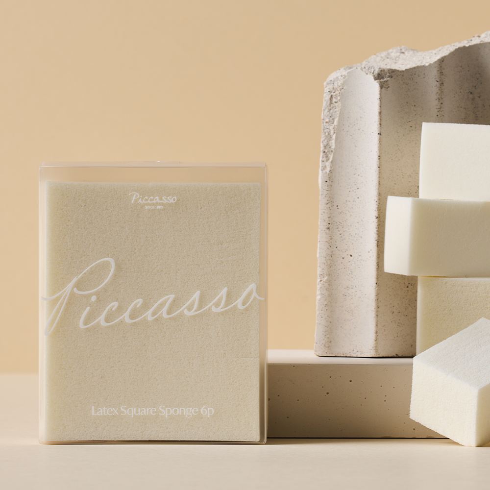 Picasso Latex Square Sponge 6 Pack