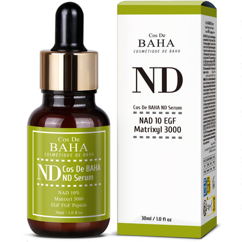 Cos De BAHA NAD 10% Matrixyl 3000 EGF FGF Peptide Serum