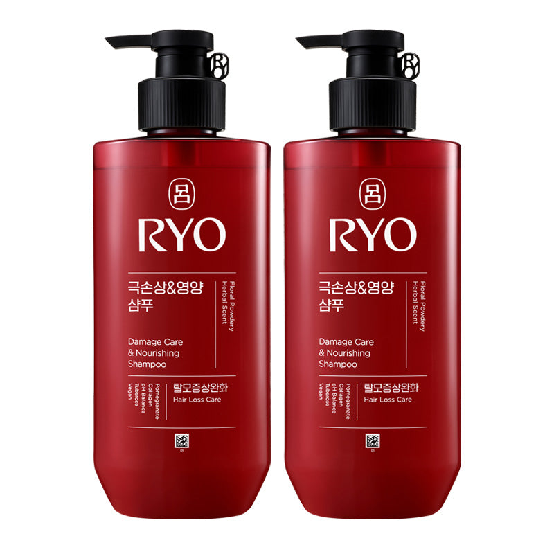 Ryo Hambit Extreme Damage Nourishing Shampoo 480ml (2 Pack)