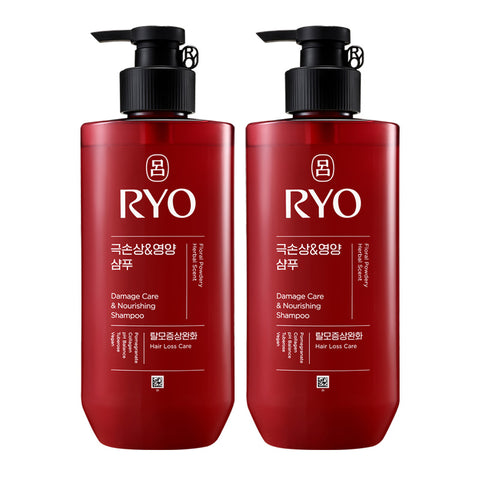 Ryo Hambit Extreme Damage Nourishing Shampoo 480ml (2 Pack)