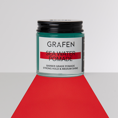 Grafen Jeju Sea Water Water-Based Pomade Wax 100g (2 Pack) - Mini Color Cream Gift