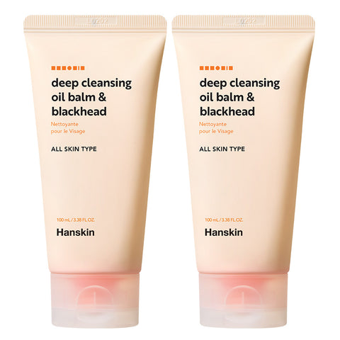 Hanskin Deep Cleansing Oil Balm and Blackhead 100ml (2-Pack)