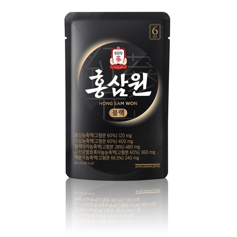 JungKwanJang HongSamwon Black 80ml 30-Pack