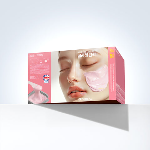 Mediheal Derma Modeling Pack [Collagen Firming] 5-Use Set (Ampoule 2ml / Powder 28g)