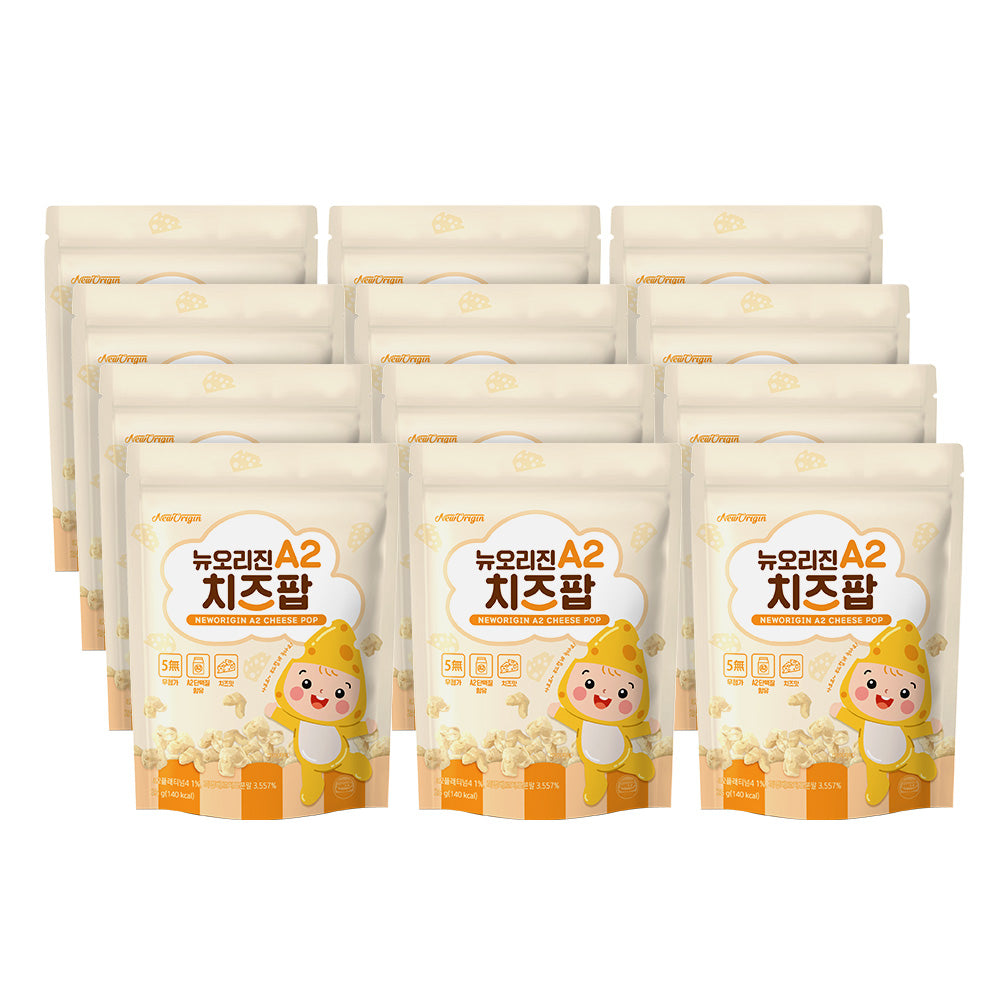 New Origin A2 Cheese Pop 12-Pack