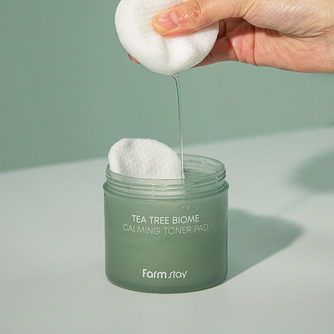 Farmstay Tea Tree Biome Calming Toner Pads 70 Sheets