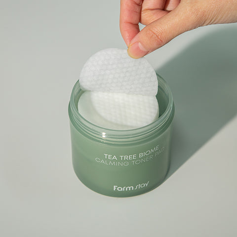 Farmstay Tea Tree Biome Calming Toner Pads 70 Sheets