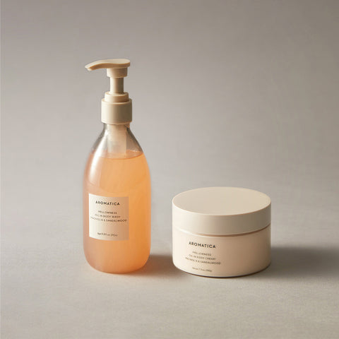 Aromatica Mellowness Oil-in-Body 2-Piece Set (Wash 290ml + Cream 200g)