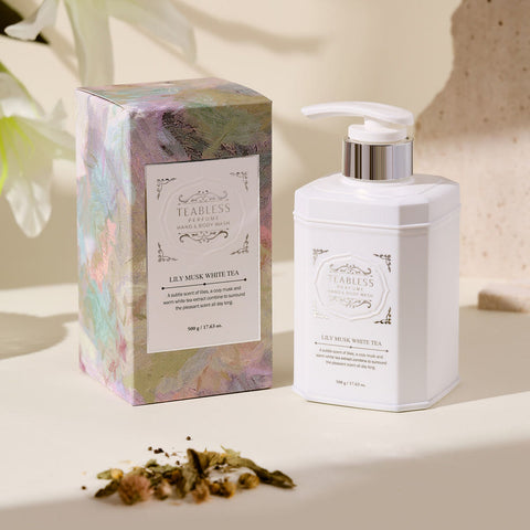 Teabless Lily Musk White Tea Perfume Body Wash 500g