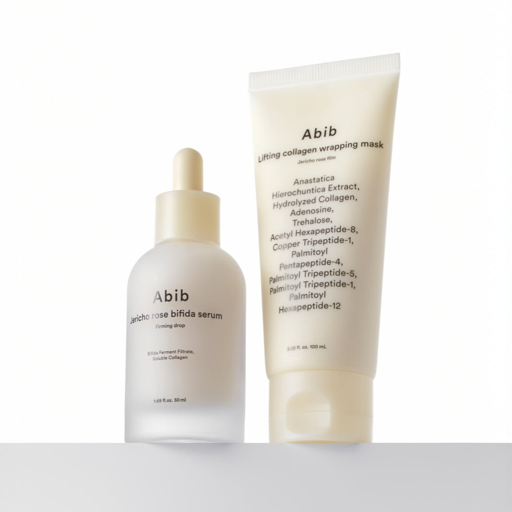 Abib Resurrection Plant Elastic Collagen Wrapping Mask 100ml + Serum 50ml