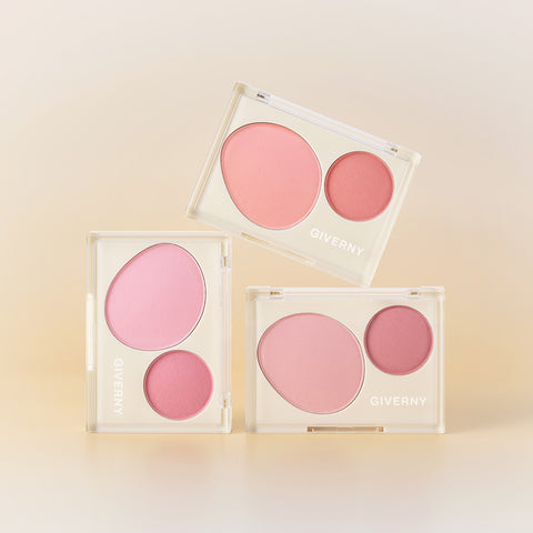 Giverny Fluffy Dual Blusher 7.4g (4 Shades)