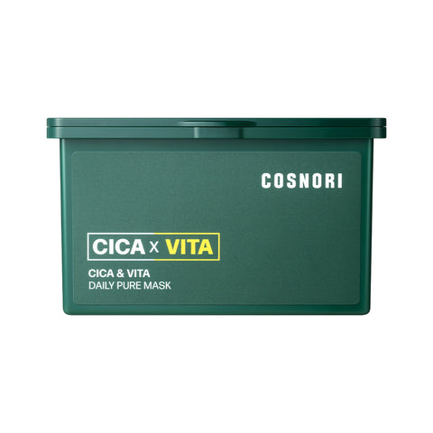 Cosnori Daily Mask 4-Variety Cica Vita 30 Sheets (1 Pack)