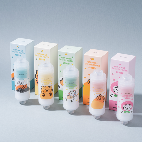Byour Mujik Tiger Vita Water Shower Filter Tropical Mango