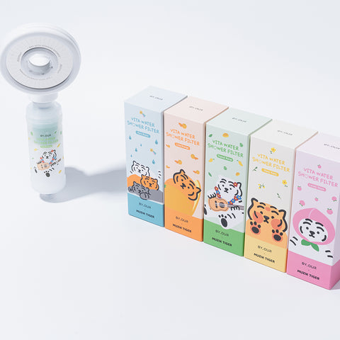 Byour Mujik Tiger Vita Water Shower Filter Tropical Mango