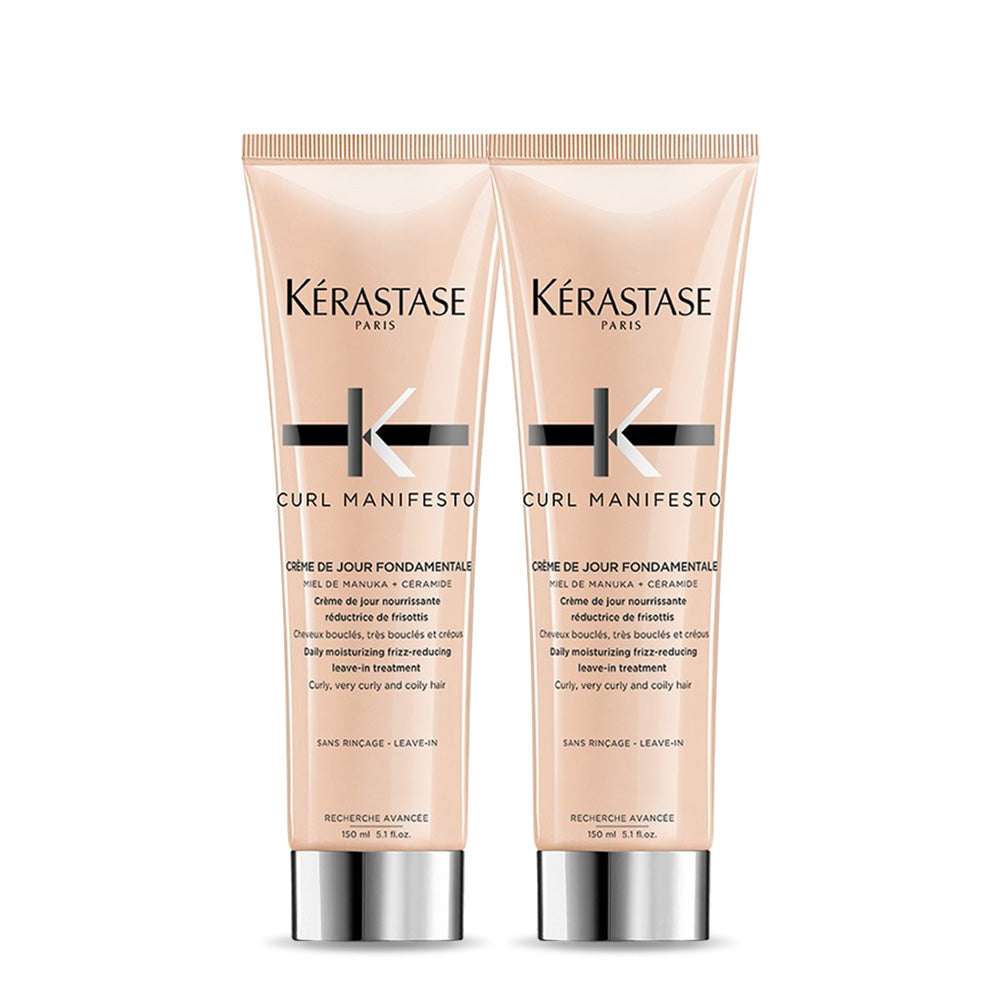 Kerastase Manifesto Thermique Heat-Protecting Curl Cream 150ml Duo