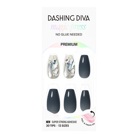 Dashing Diva Magic Press The Planet (Coffin) Nail Tips