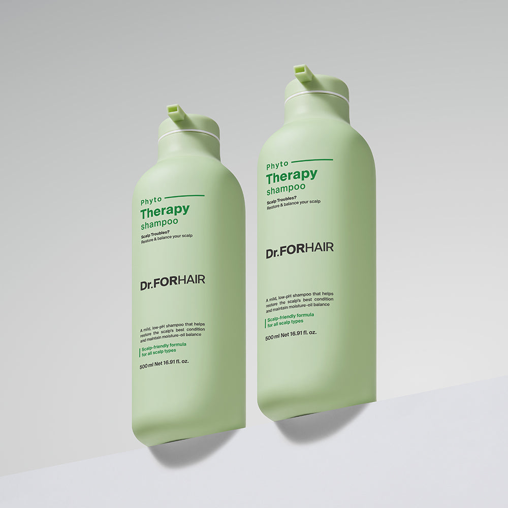 Dr.FORHAIR Phyto Therapy Sensitive Scalp Care Shampoo 500ml (2 Pack)