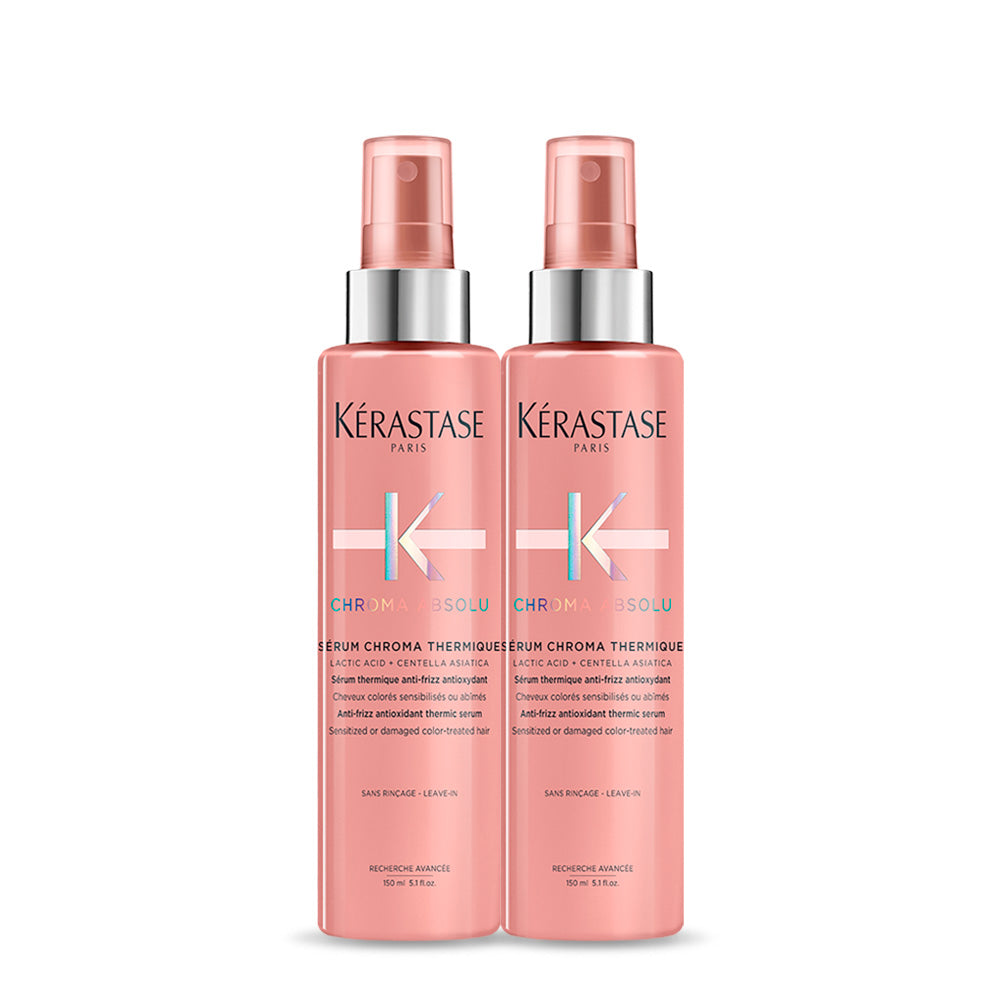 Kerastase Chroma Absolu Thermique Heat Protecting Hair Mist 150ml Duo