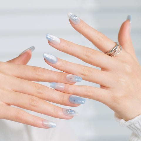 Dashing Diva Magic Press Angel Haze (Coffin) Nail Tips