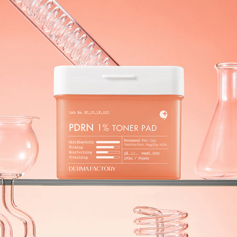Derma Factory PDRN 1% Toner Pads 190 ml (90 pads)