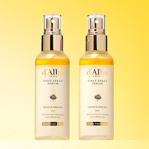 d'Alba White Truffle First Spray Serum 100ml Double Pack