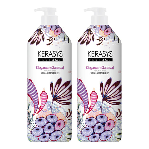 Kerasys Perfume Shampoo Lovely Romantic 980ml x2 + Oilex Shampoo 60ml