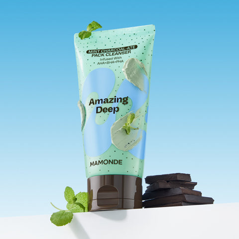 Mamonde Amazing Deep Mint Charcoal Pack Cleanser 135g (2 pack)