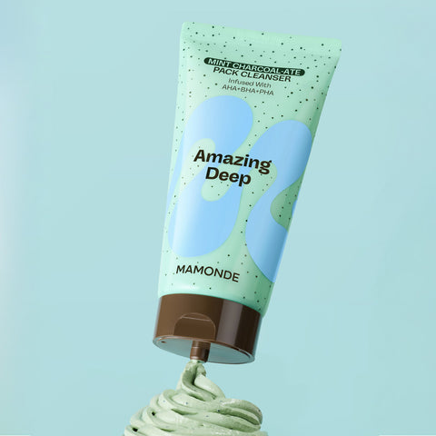 Mamonde Amazing Deep Mint Charcoal Pack Cleanser 135g