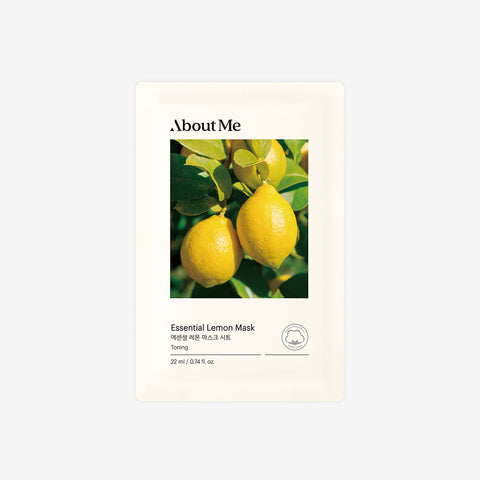 About Me Essential Mask Sheet 22ml (4 Types)
