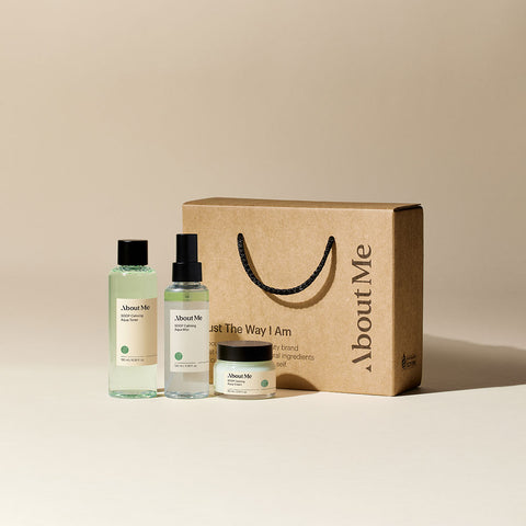 About Me Forest Soothing Hydration 3-Piece Set (Toner 195ml/Mist 100ml/Cream 80ml)