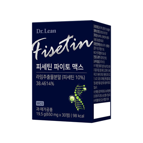 Dr. Lean Fisetin Phyto Max 30 Tablets (6 Pack) (6-Month Supply)