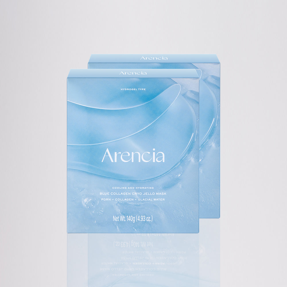 Arencia Blue Collagen Cryo Jello Mask 4sheets (2 Pack)