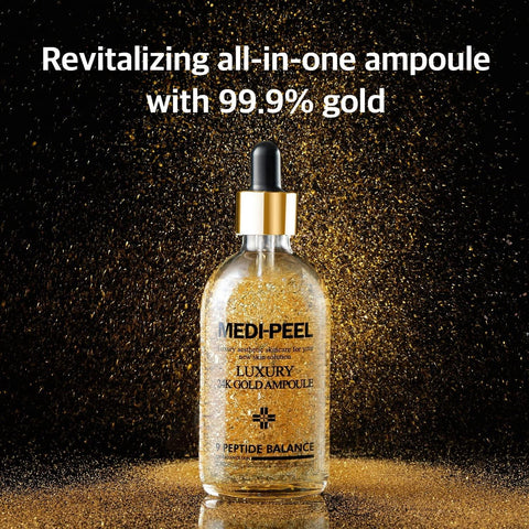 Soonsu Beauty Luxury 24K Gold Ampoule side view