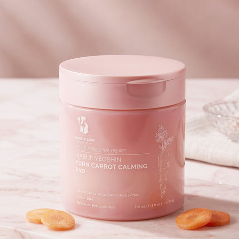 Mabup Yeoshin PDRN Carrot Calming Toner Pads (100 pads, 350 mL)