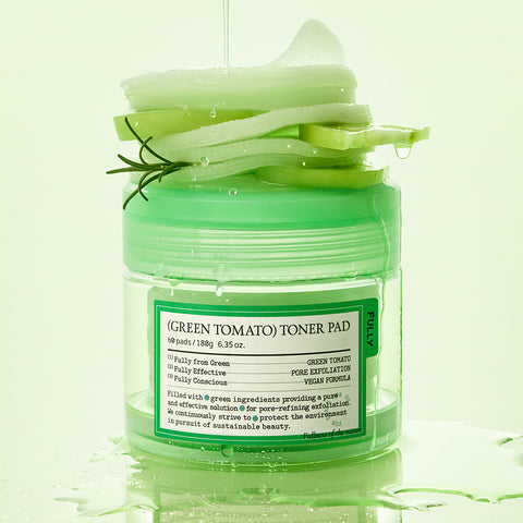 Fully Green Tomato Toner Pads (60 pads)