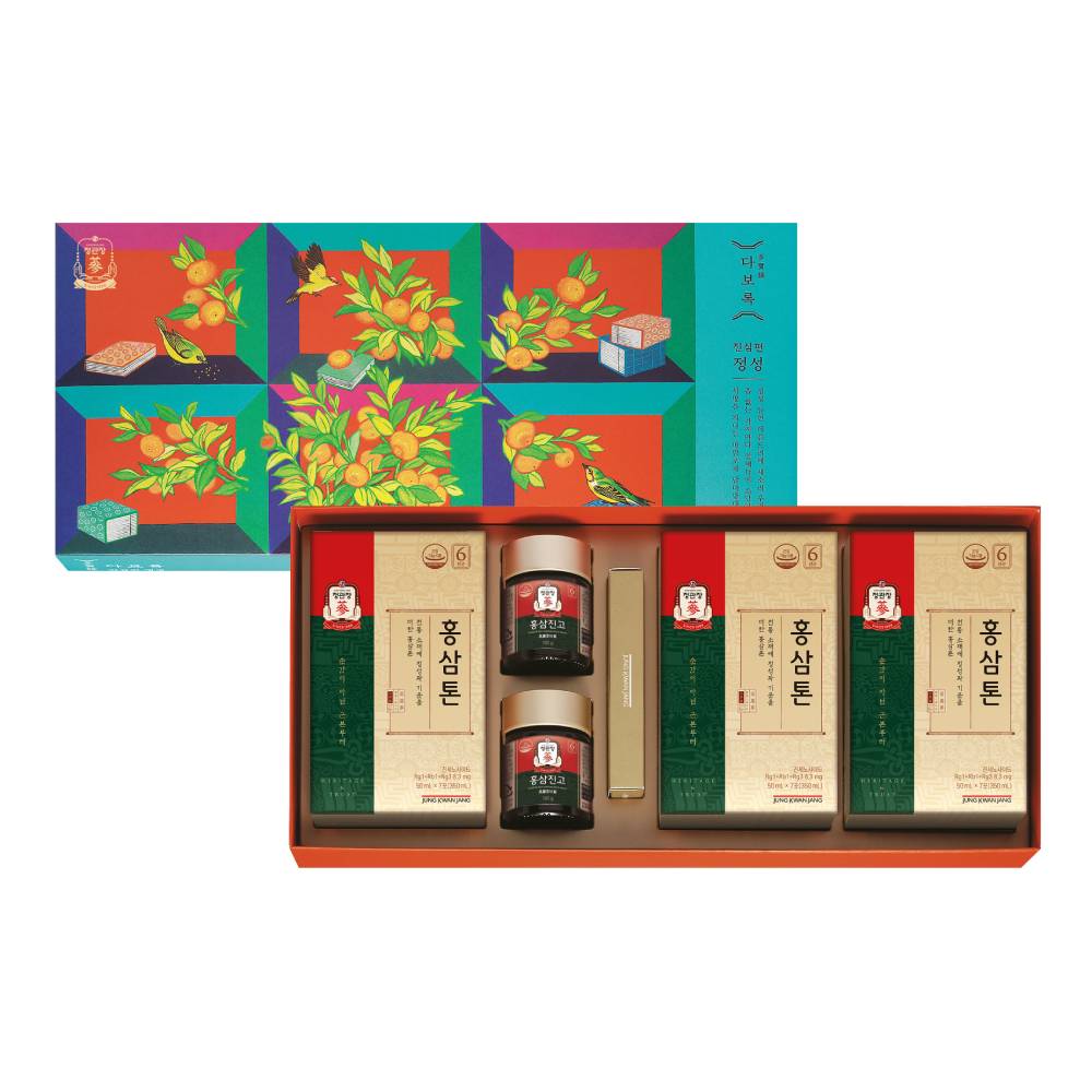JungKwanJang Daboorok Jinsimpyeon Jeongseong Set