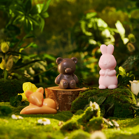 Donggubat Forest Animals Perfume Bar 4-Piece Set