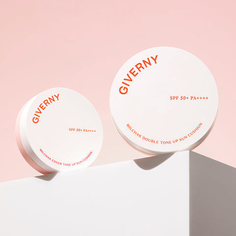 Giverny Close-Fit Double Tone-Up Sun Cushion 25g