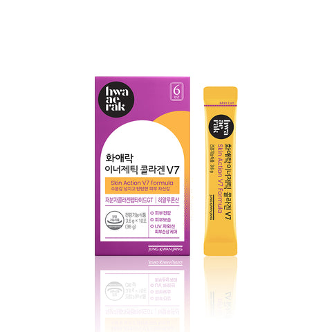 JungKwanJang Hwaerak Innergetic Collagen V7 3.6g x 30 Sticks