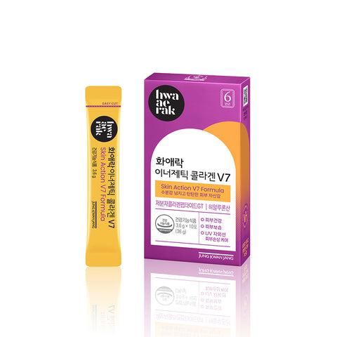 JungKwanJang Hwaerak Innergetic Collagen V7 3.6g x 30 Sticks