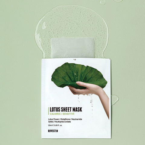 ROVECTIN Calming Lotus Water Mask Pack 5P (2 Pack)