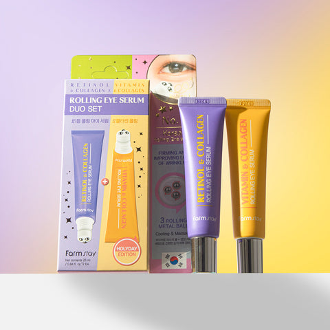 Farmstay Rolling Eye Serum Duo Set (25ml + 25ml)