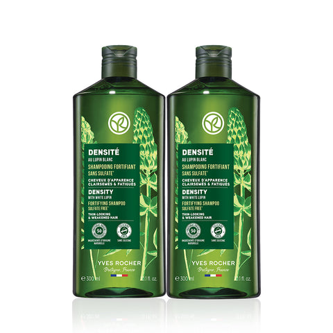 Yves Rocher Densite Rescue Scalp Strengthening Shampoo 300ml (Pack of 2)