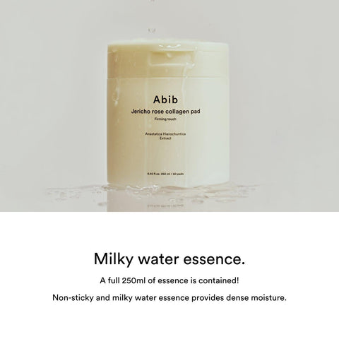 Soonsu Beauty Jericho Rose Collagen Pad Firming Touch 60pads texture close-up