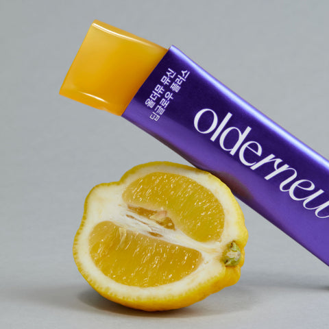 Oldernew Musin Deep Glow Plus Lemon & Green Grape Flavor (1 box 10 packs)