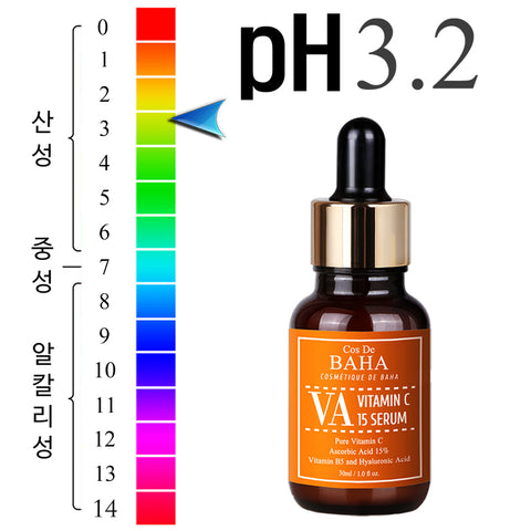 Cos De BAHA Pure Vitamin C Brightening Ampoule Serum 30ml