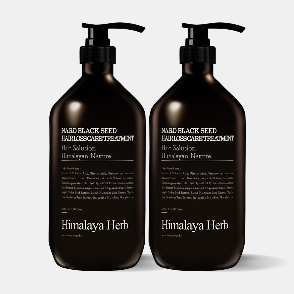 Nard Black Seed Hair Loss Treatment 1000ml (2 Pack)