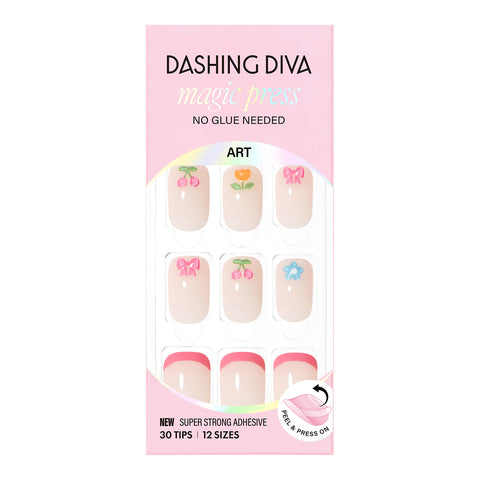 Dashing Diva Magic Press Mini Mini (Regular Round) Nail Tips