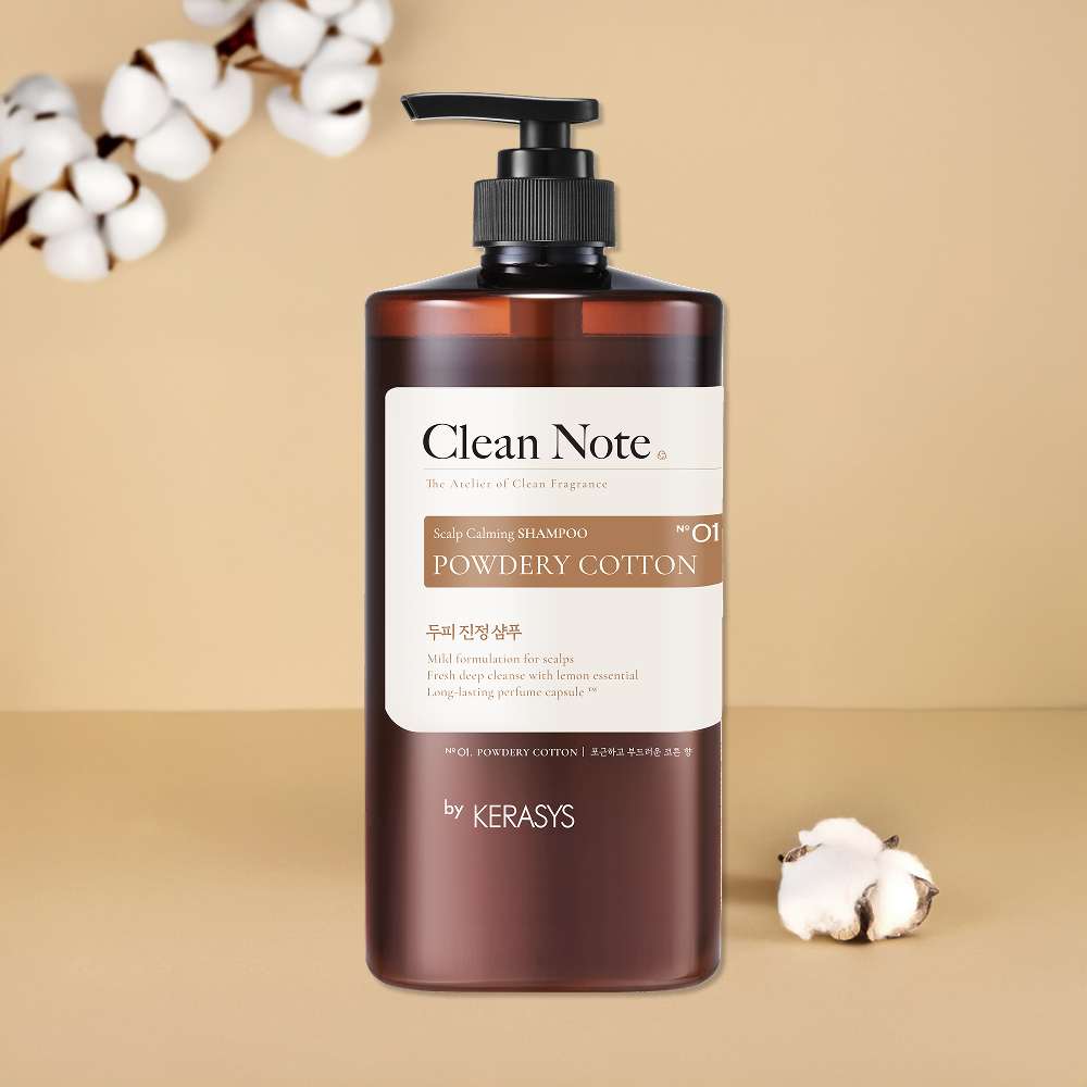 Kerasys Clean Note Perfume Shampoo 1L (Powdery Cotton)